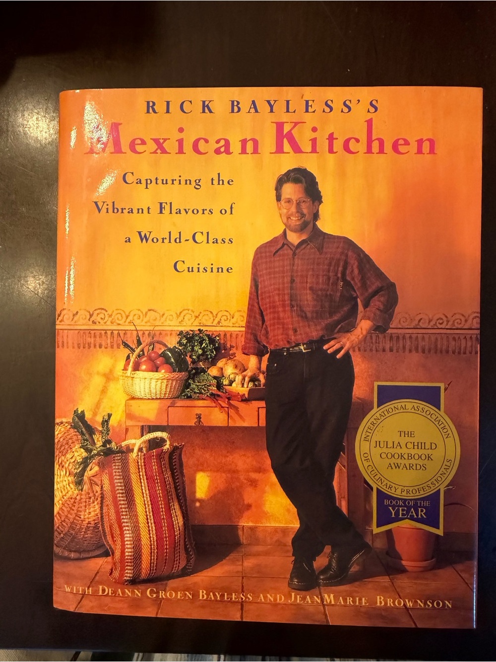 Rick Bayless Mexican Kitchen Cookbook Award Winner Hardcover HC Illustrated.